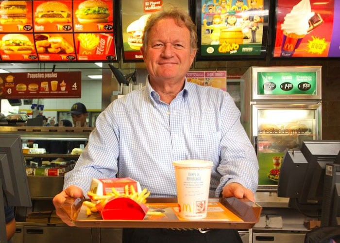 El paisa que armó un emporio con McDonald's