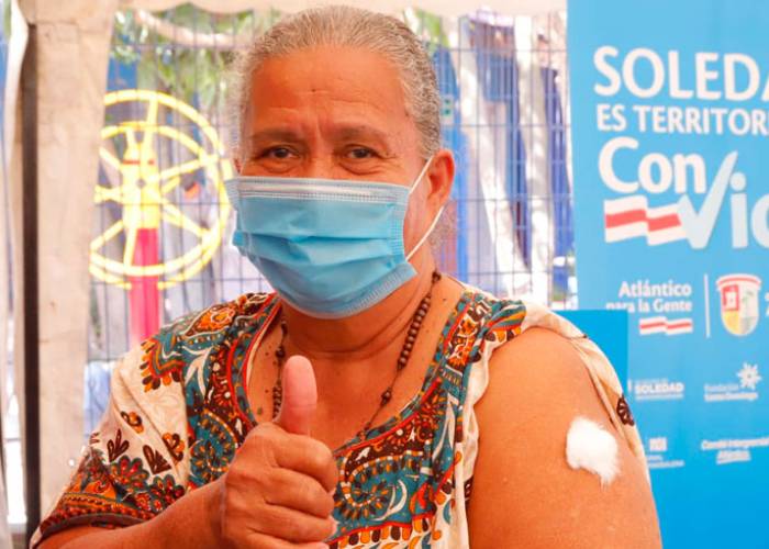 Este 22 de febrero se realizará la tercera 'vacunatón' anticovid en Soledad