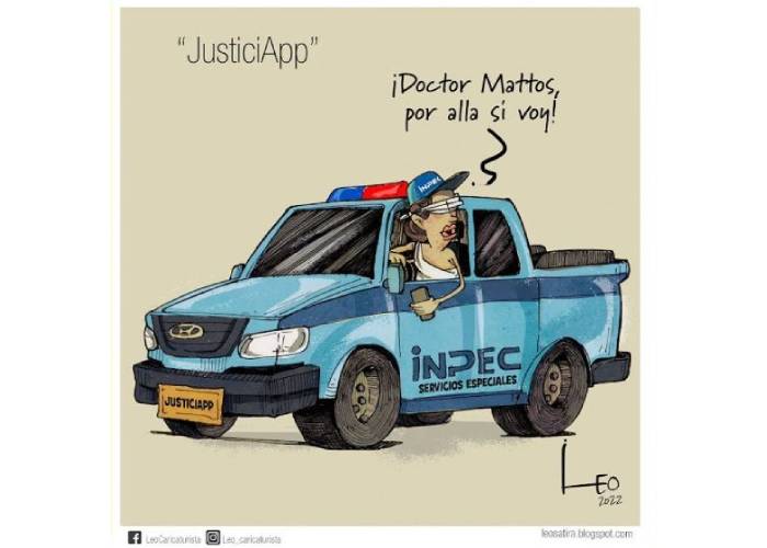 Caricatura: JusticiApp