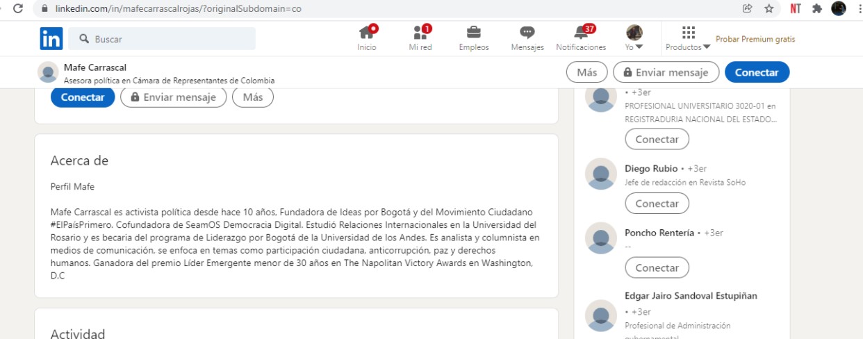  - ¿Dónde están los doce años de activismo de Mafe Carrascal?