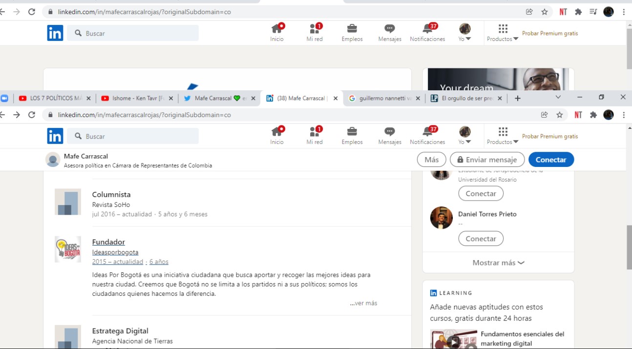  - ¿Dónde están los doce años de activismo de Mafe Carrascal?