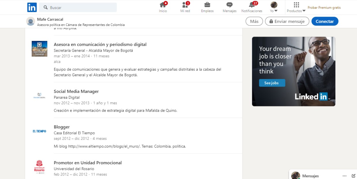  - ¿Dónde están los doce años de activismo de Mafe Carrascal?