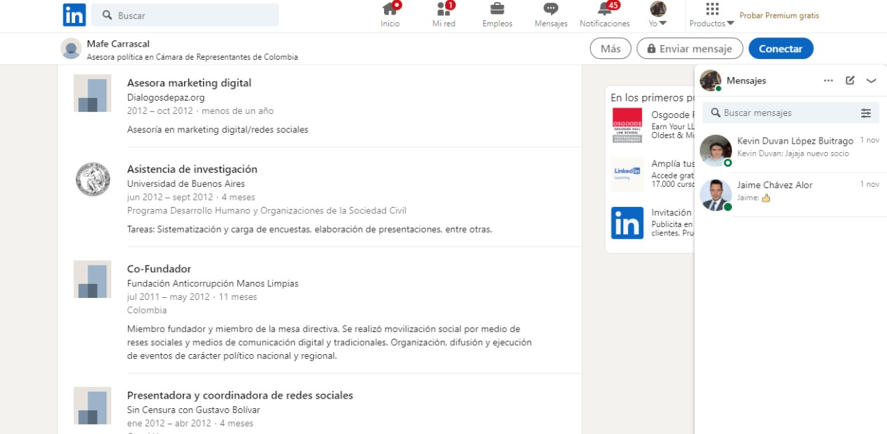  - ¿Dónde están los doce años de activismo de Mafe Carrascal?