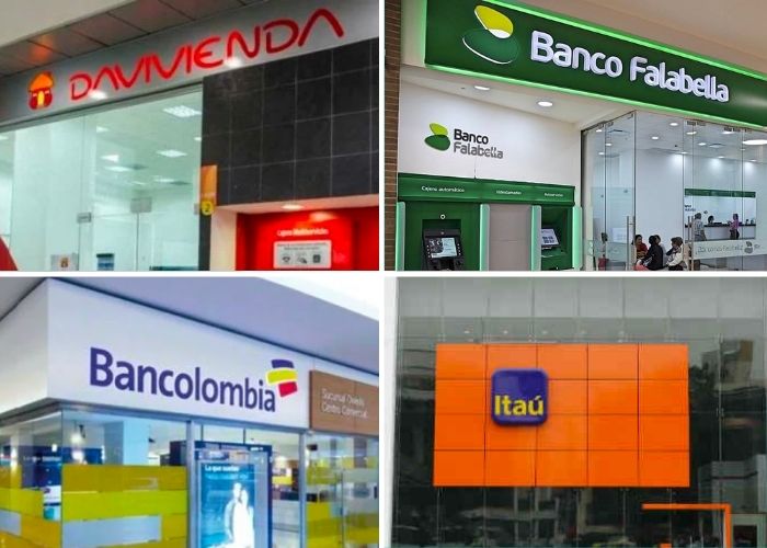 Los bancos en los que es casi imposible encontrar un cajero para retirar dinero