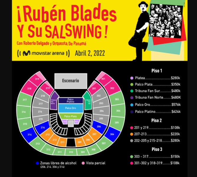  - Bogotá, la última trinchera de la salsa, recibe a Rubén Blades, el papá de los pollitos