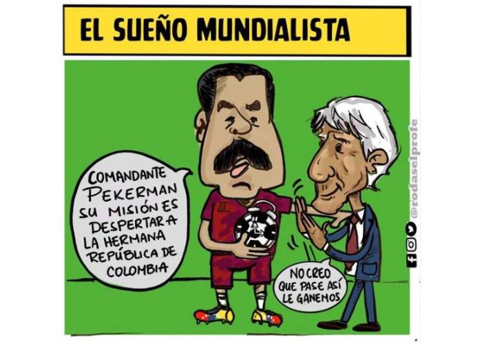 Caricatura: El sueño mundialista