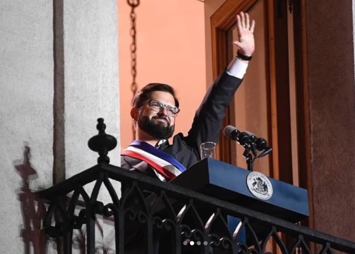 El emotivo discurso de Gabriel Boric como Presidente de Chile