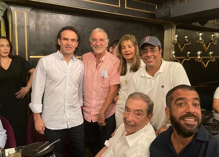 Suculento almuerzo de Fico Gutiérrez con Fuad Char rodeado de políticos de Barranquilla