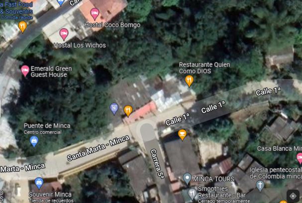  - La bulla en Minca saca corriendo a turistas extranjeros