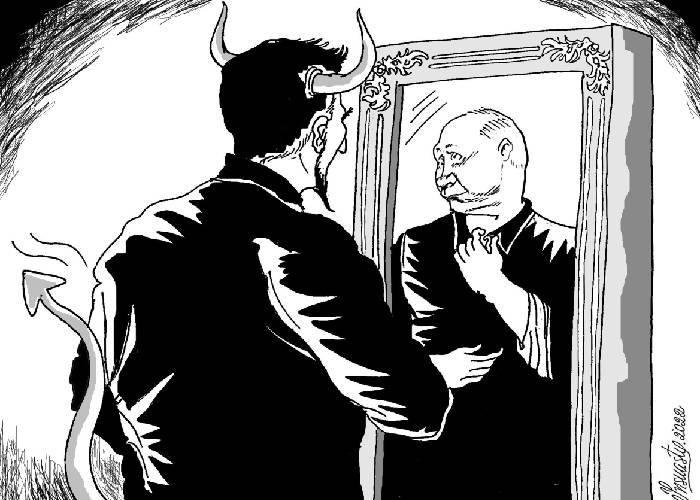 Caricatura: La otra cara de la bestia