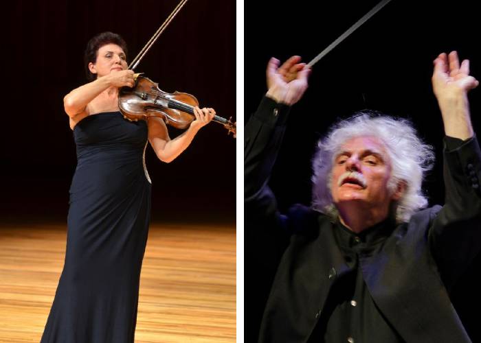 El concierto de la pareja ruso-ucraniana contra la invasión en ese país