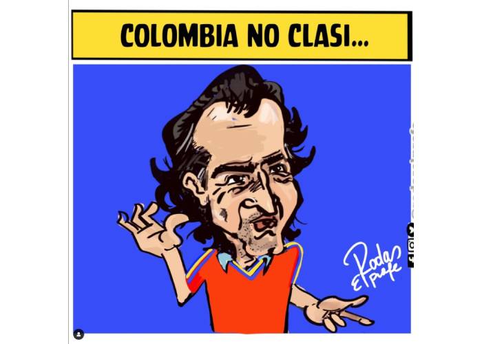 Caricatura: La selección... no clasificó