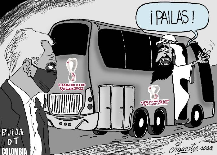 Caricatura: Nos dejó el bus
