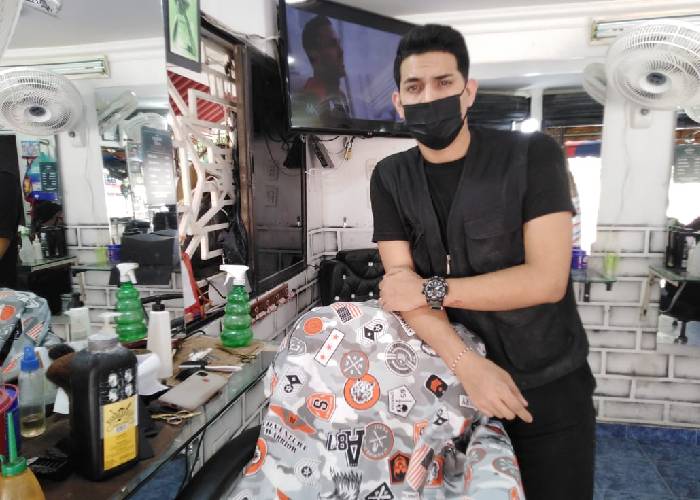 Jean, el venezolano que trabaja de pelos en Colombia