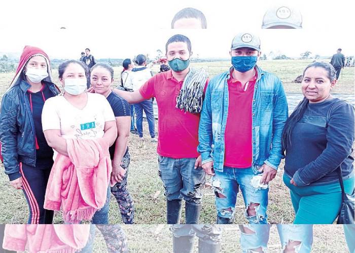 Nueva puja de Los Sin Techo y la policía en la vereda Lame, Popayán