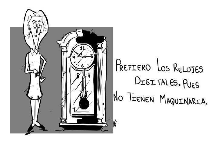 Caricatura: La maquinaria de Íngrid