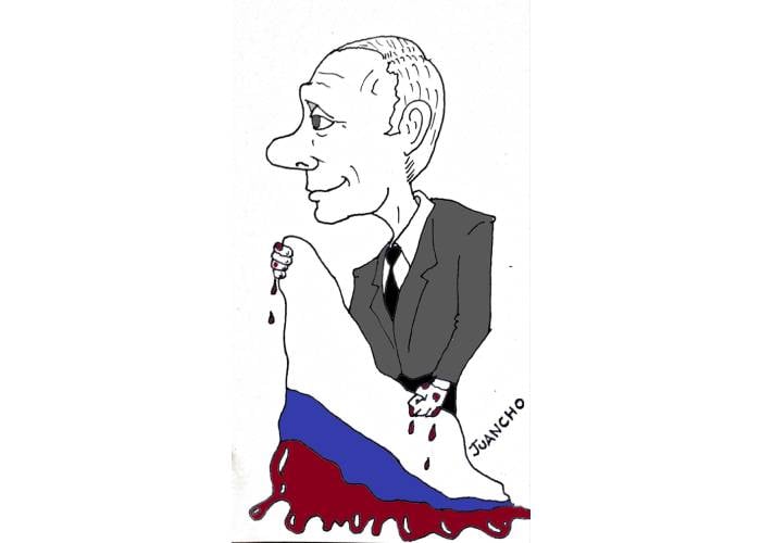 Caricatura: Vladímir, el hijo de Putin