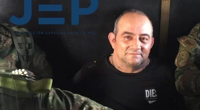  - Por narco, la JEP no aceptó a Otoniel 