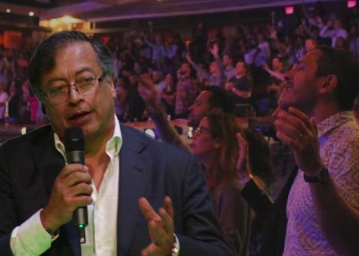 Apoyo clandestino y silencioso de los cristianos a Petro