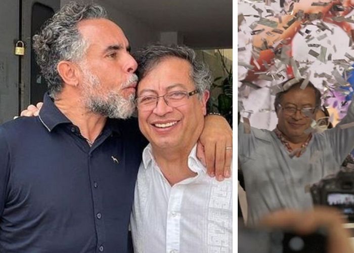 Armando Benedetti, el gran ausente en la celebración de Petro