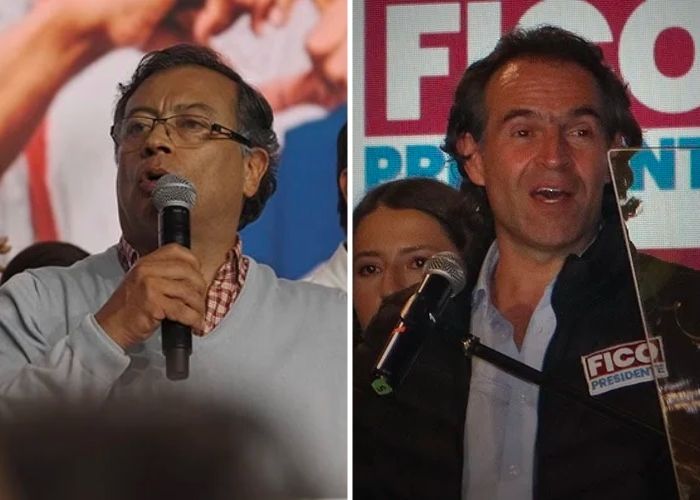 Petro y Fico lideran las elecciones presidenciales