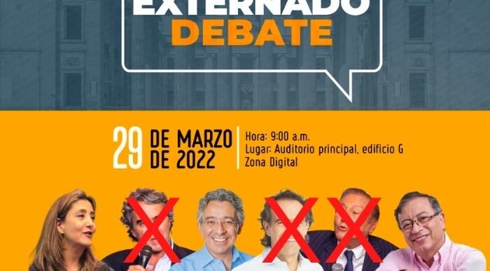  - Tres populares candidatos sin ganas de dejarse medir aún en los debates