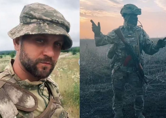 El soldado ucraniano que baila en TikTok para contentar a su hija