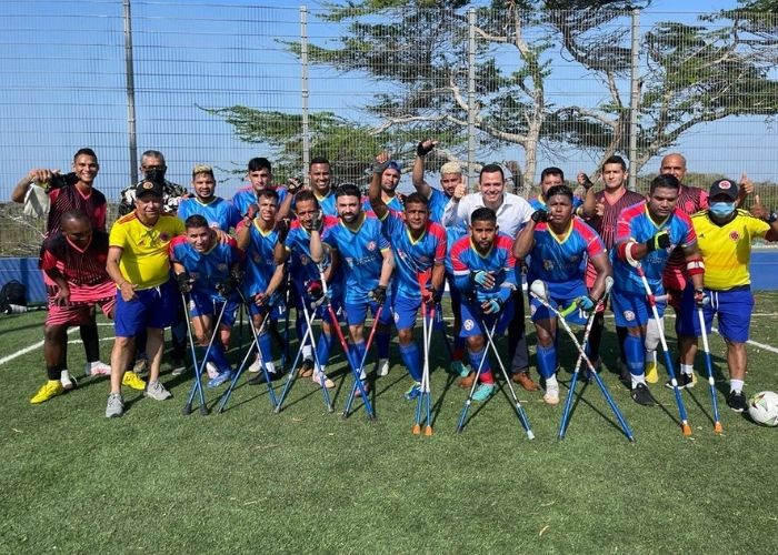 Los amputados colombianos, a un paso de ser campeones del mundo de fútbol