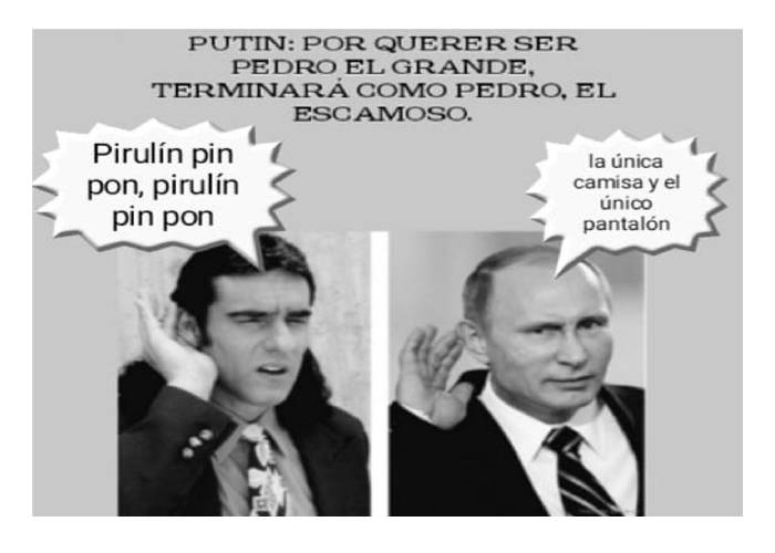 Caricatura: Vladimir, el escamoso