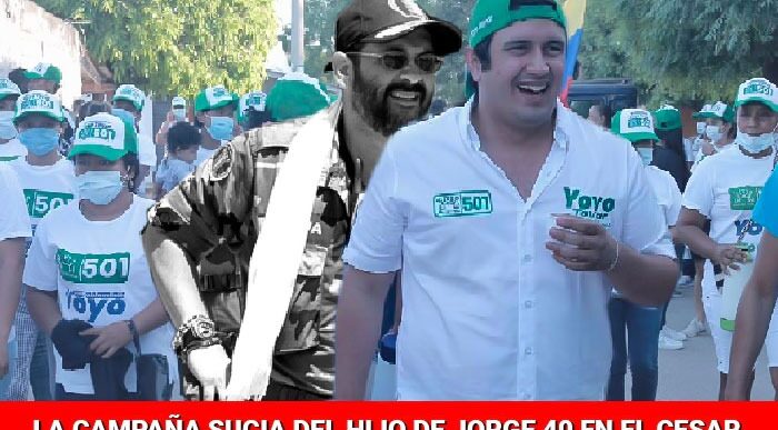  - Así intimida el hijo de Jorge 40 a las víctimas de su padre en el Cesar