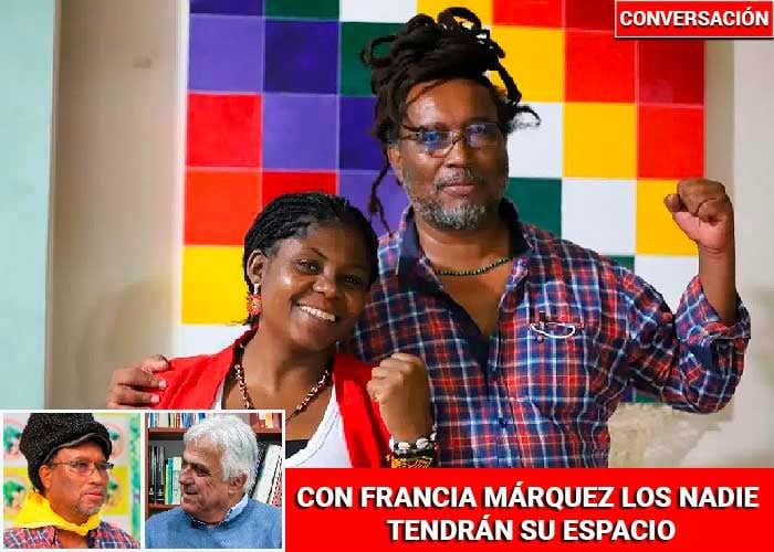Carlos Rosero, la voz que más pesa en Francia Márquez