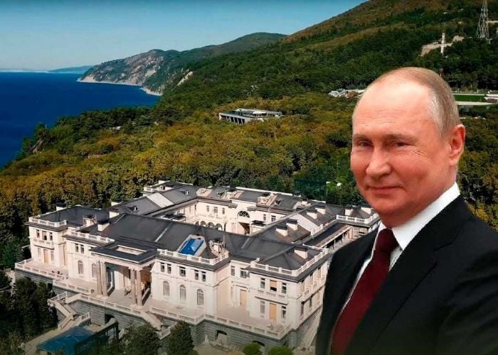 710 mil metros cuadrados: el palacio de Zar que tiene Putin en el Mar Negro