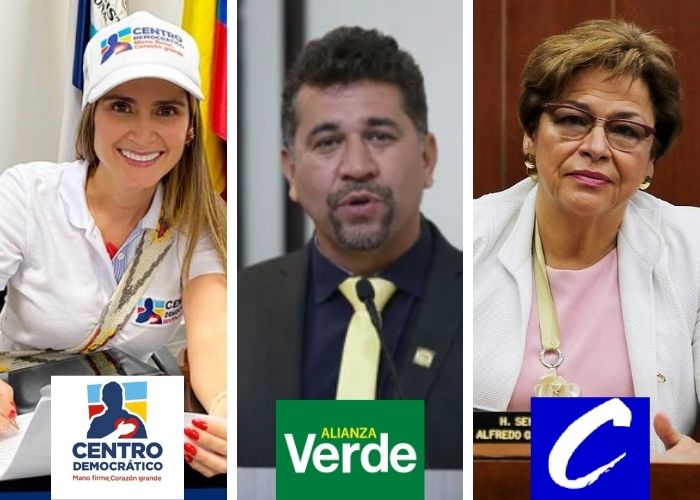Centro Democrático, Alianza Verde y Conservadores, los que perdieron con el recuento de votos