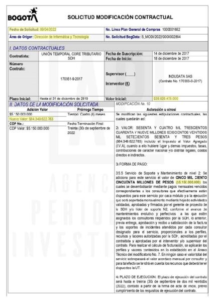  - El escandaloso contrato de Peñalosa que tiene a los bogotanos sin poder pagar el predial