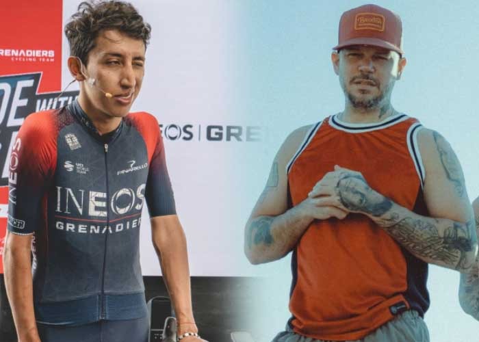 El fervor de Egan Bernal por Residente