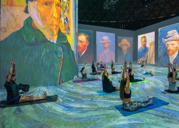 ¡Para volverse loco! Van Gogh revive en Bogotá