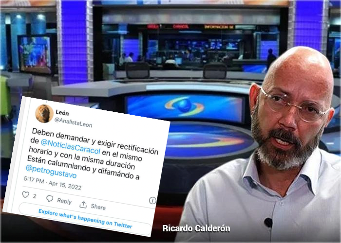 La furia de los barra brava petristas contra Noticias Caracol