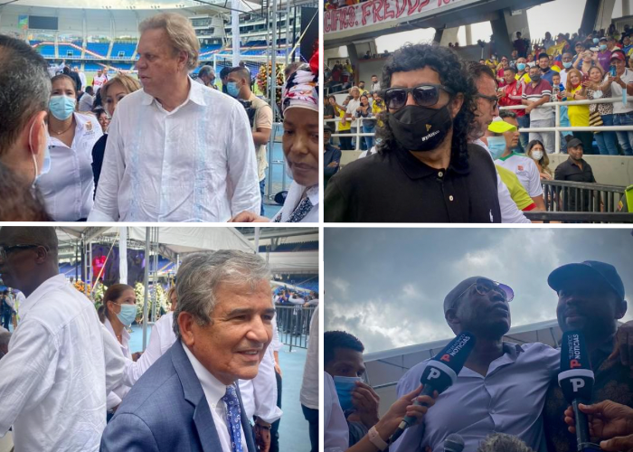 El adiós a Freddy Rincón reunió a la pesada del fútbol colombiano