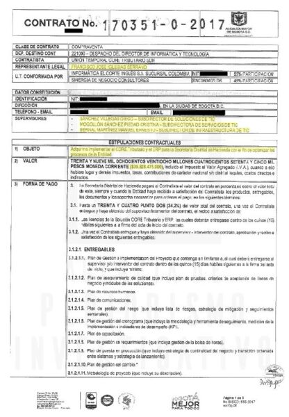  - El escandaloso contrato de Peñalosa que tiene a los bogotanos sin poder pagar el predial