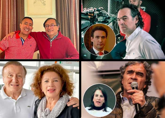 Los que manejan la plata de la campaña de Petro, Fico, Fajardo  y Rodolfo Hernández
