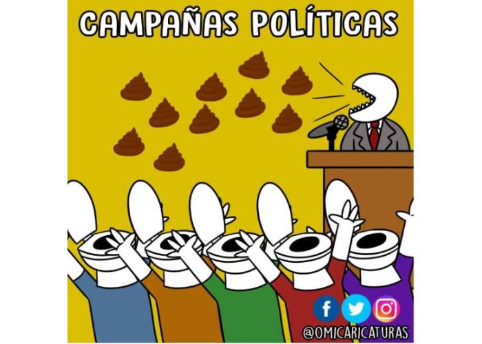 Caricatura: Campañas políticas
