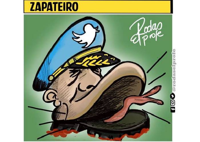 Caricatura: Zapateiro