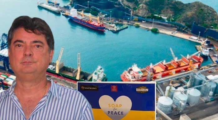  - Los Dávila Abondano y su donación de jabones a Ucrania