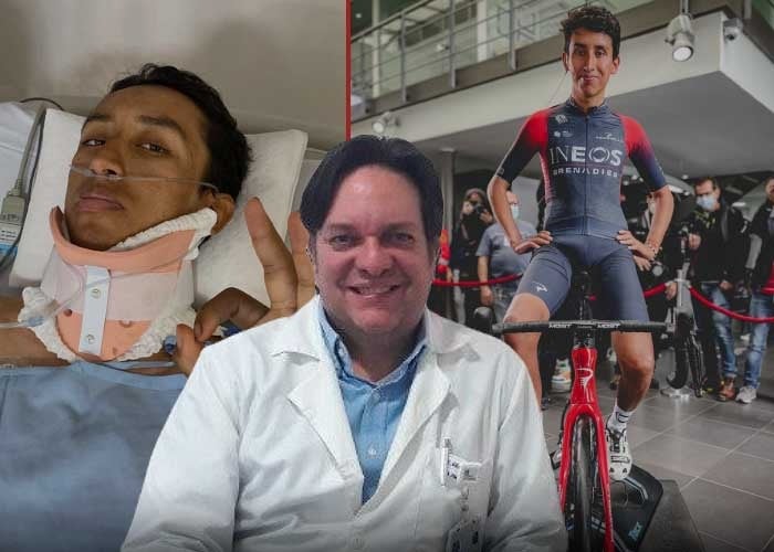 Gustavo Uriza, el médico que recuperó a Egan Bernal en tiempo récord