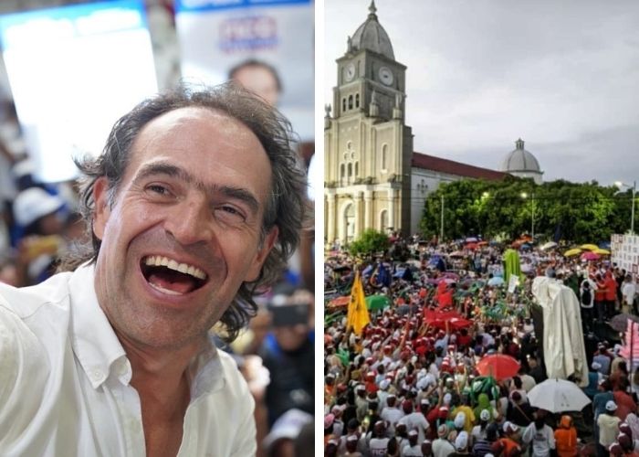 Desafiando a Petro en su pueblo, Fico busca votos en la Costa