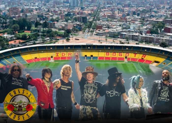 La revancha de Guns N' Roses con Bogotá