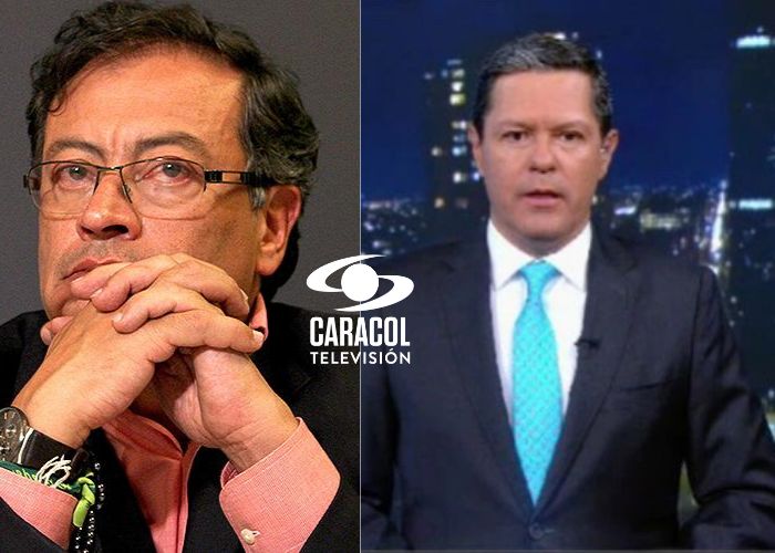 La descachada de Noticias Caracol con Petro que lo televidentes no le perdonan