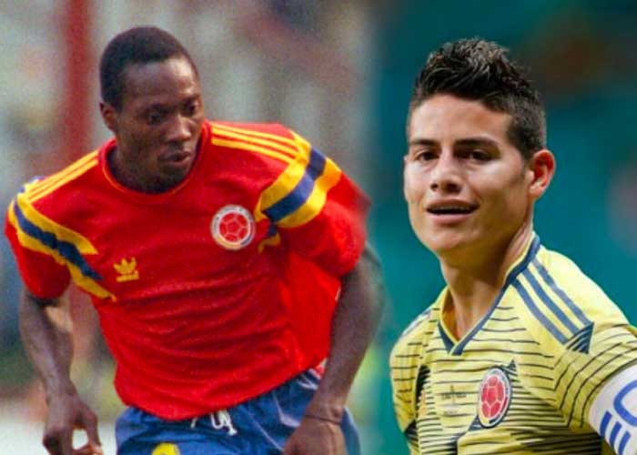 James Rodríguez, el malcriado que no soporta Freddy Rincón