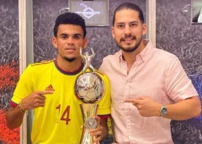 La fidelidad de Luis Díaz con su mánager