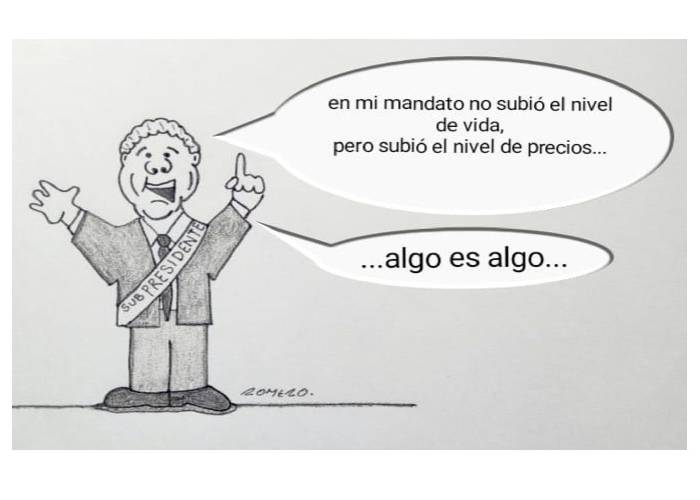 Caricatura: Nivel de precios